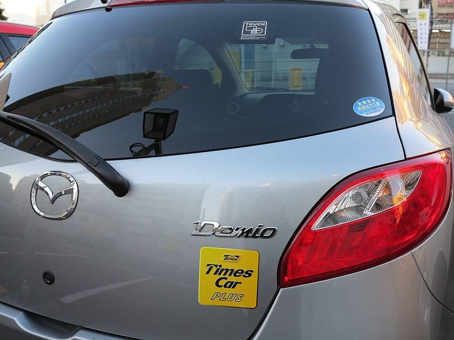 2016 Mazda Demio — Blue hatchback for sale in Mombasa