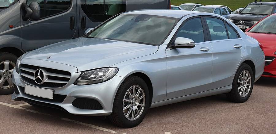 2017 Mercedes-Benz C200 — White saloon for sale in Mombasa