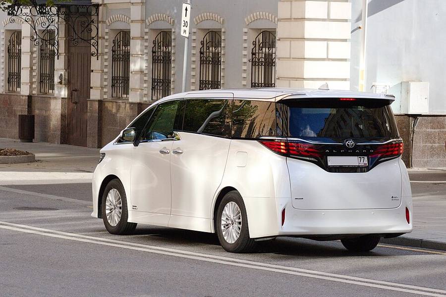 2013 Toyota Alphard — Grey mpv for sale in Mombasa