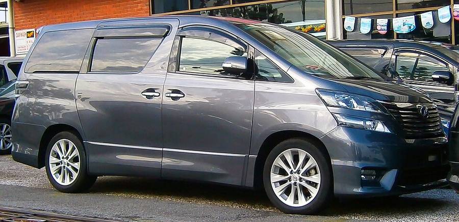 2017 Toyota Vellfire — White mpv for sale in Mombasa